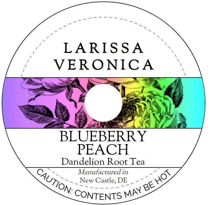 Blueberry Peach Dandelion Root Tea <BR>(Single Serve K-Cup Pods)