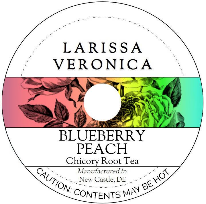 Blueberry Peach Chicory Root Tea <BR>(Single Serve K-Cup Pods)