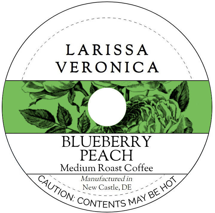 Blueberry Peach Medium Roast Coffee <BR>(Single Serve K-Cup Pods)