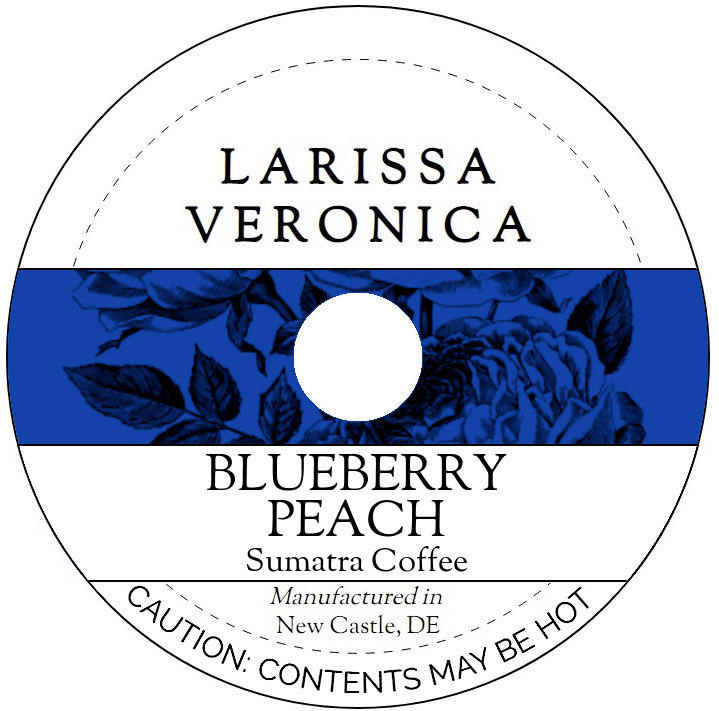 Blueberry Peach Sumatra Coffee <BR>(Single Serve K-Cup Pods)