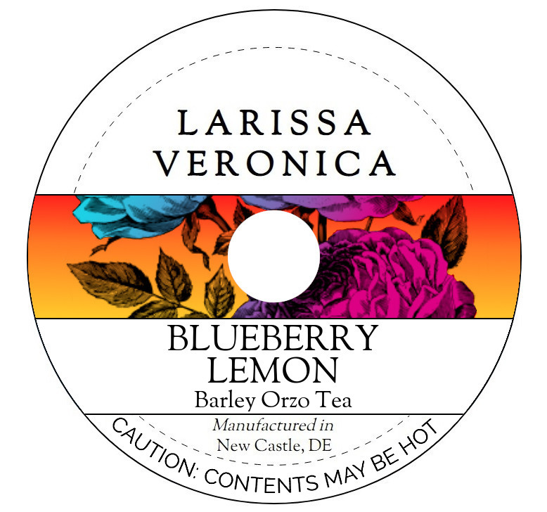 Blueberry Lemon Barley Orzo Tea <BR>(Single Serve K-Cup Pods)