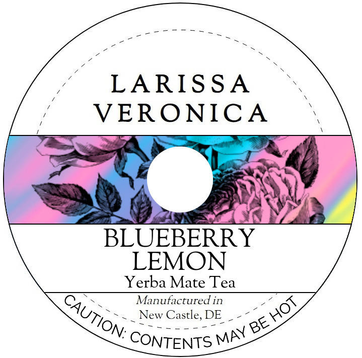 Blueberry Lemon Yerba Mate Tea <BR>(Single Serve K-Cup Pods)