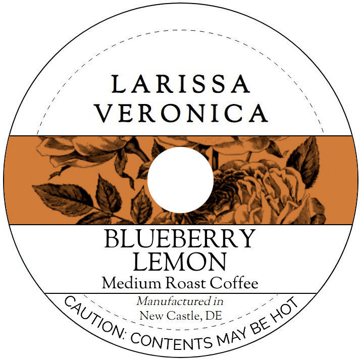 Blueberry Lemon Medium Roast Coffee <BR>(Single Serve K-Cup Pods)