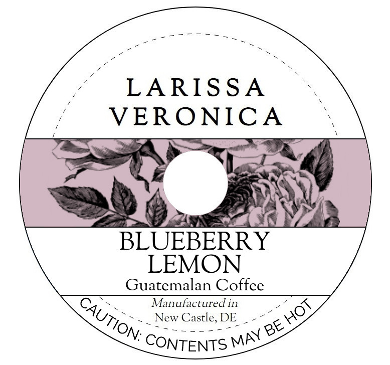 Blueberry Lemon Guatemalan Coffee <BR>(Single Serve K-Cup Pods)