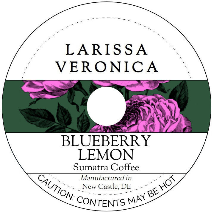 Blueberry Lemon Sumatra Coffee <BR>(Single Serve K-Cup Pods)