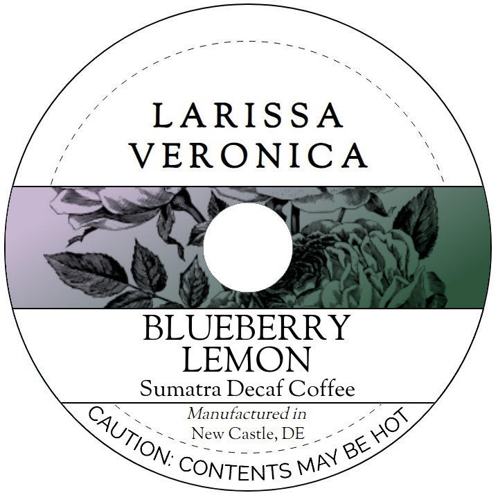 Blueberry Lemon Sumatra Decaf Coffee <BR>(Single Serve K-Cup Pods)