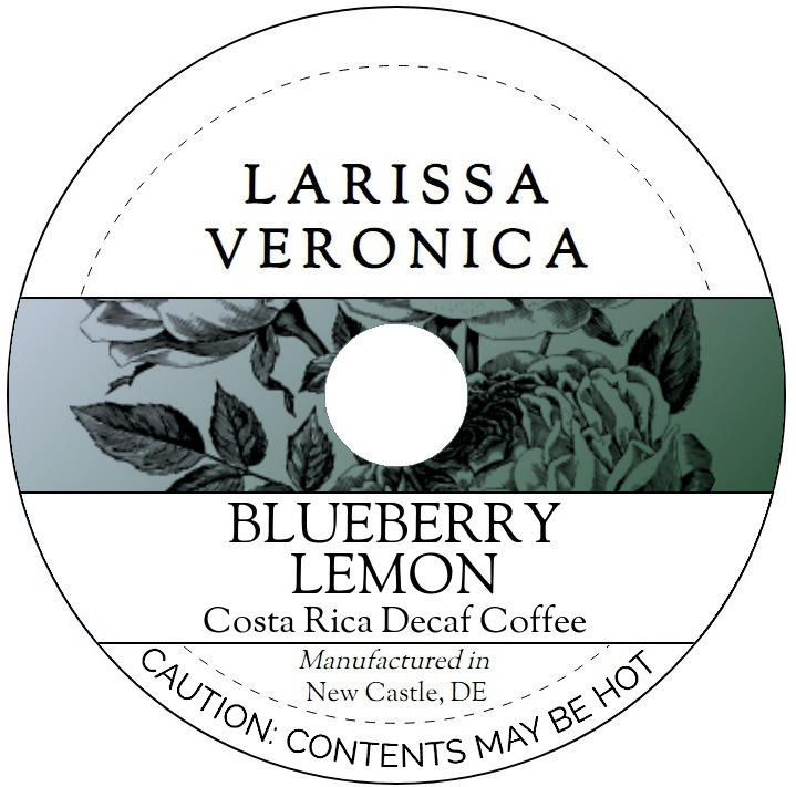 Blueberry Lemon Costa Rica Decaf Coffee <BR>(Single Serve K-Cup Pods)