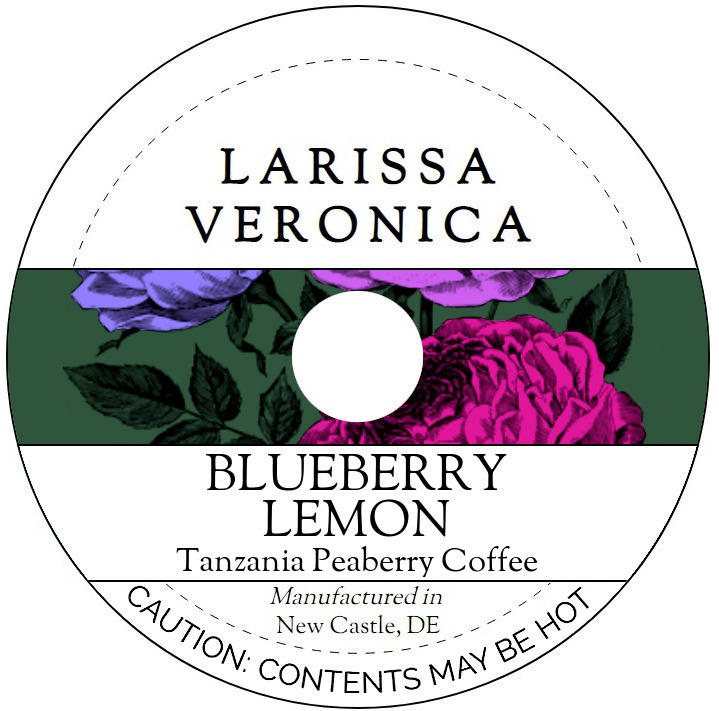 Blueberry Lemon Tanzania Peaberry Coffee <BR>(Single Serve K-Cup Pods)