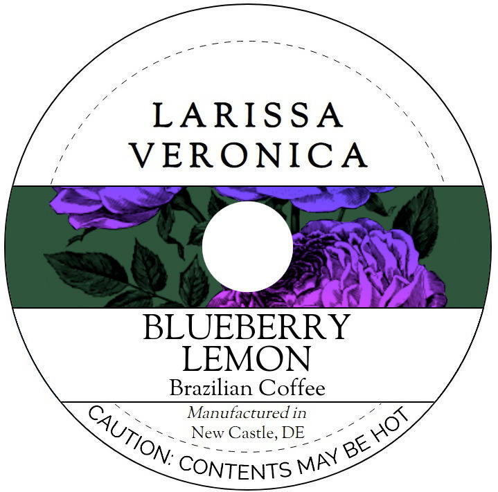 Blueberry Lemon Brazilian Coffee <BR>(Single Serve K-Cup Pods)