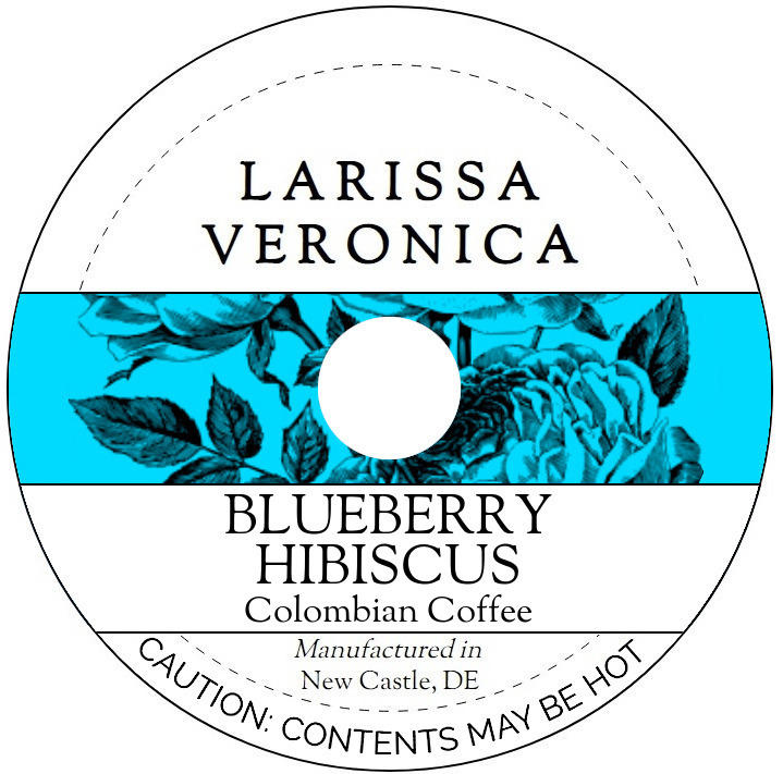 Blueberry Hibiscus Colombian Coffee <BR>(Single Serve K-Cup Pods)