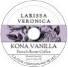 Kona Vanilla French Roast Coffee (Single Serve K-Cup Pods)