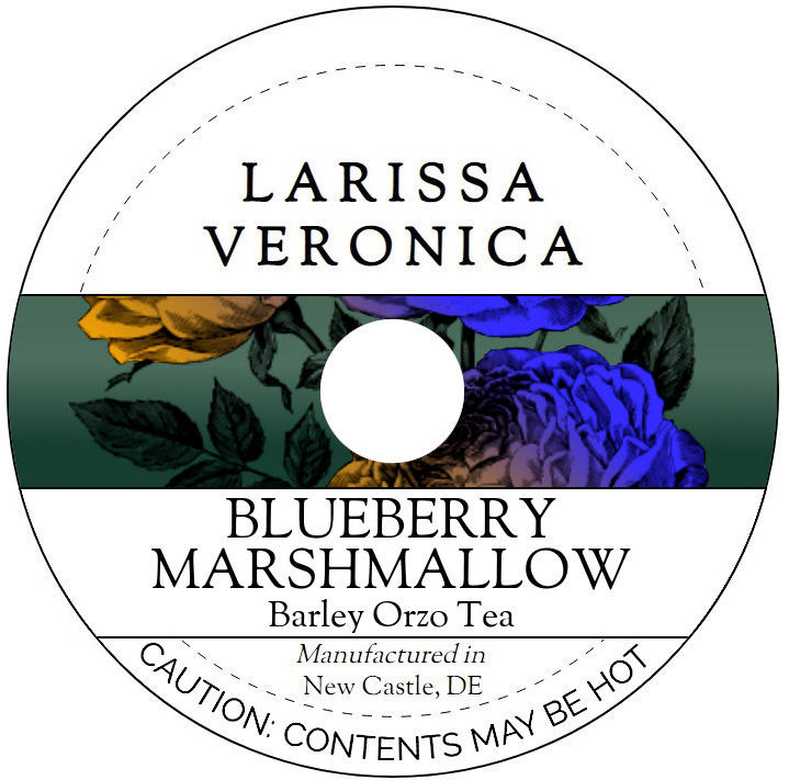 Blueberry Marshmallow Barley Orzo Tea <BR>(Single Serve K-Cup Pods)