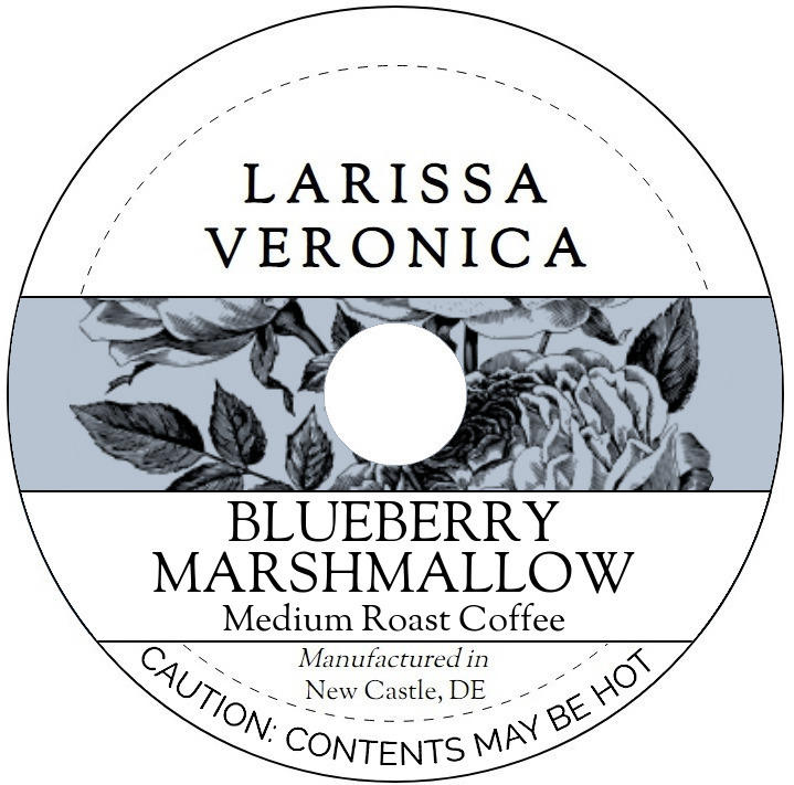 Blueberry Marshmallow Medium Roast Coffee <BR>(Single Serve K-Cup Pods)