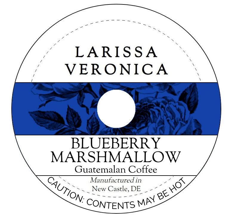 Blueberry Marshmallow Guatemalan Coffee <BR>(Single Serve K-Cup Pods)