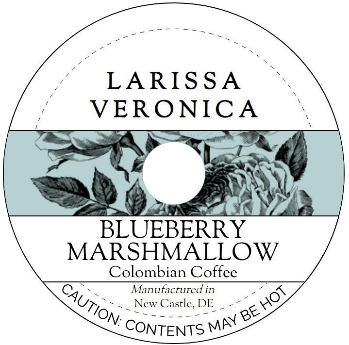 Blueberry Marshmallow Colombian Coffee <BR>(Single Serve K-Cup Pods)