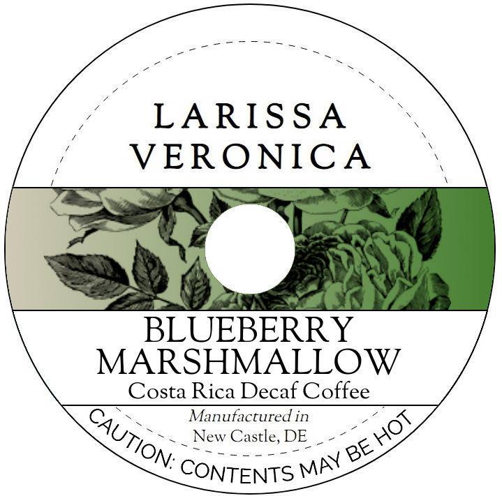 Blueberry Marshmallow Costa Rica Decaf Coffee <BR>(Single Serve K-Cup Pods)
