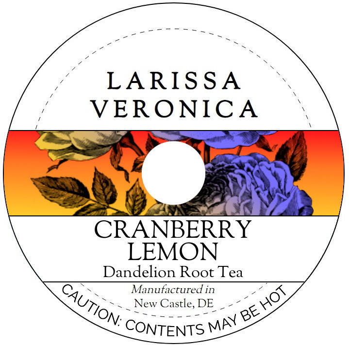 Cranberry Lemon Dandelion Root Tea <BR>(Single Serve K-Cup Pods)