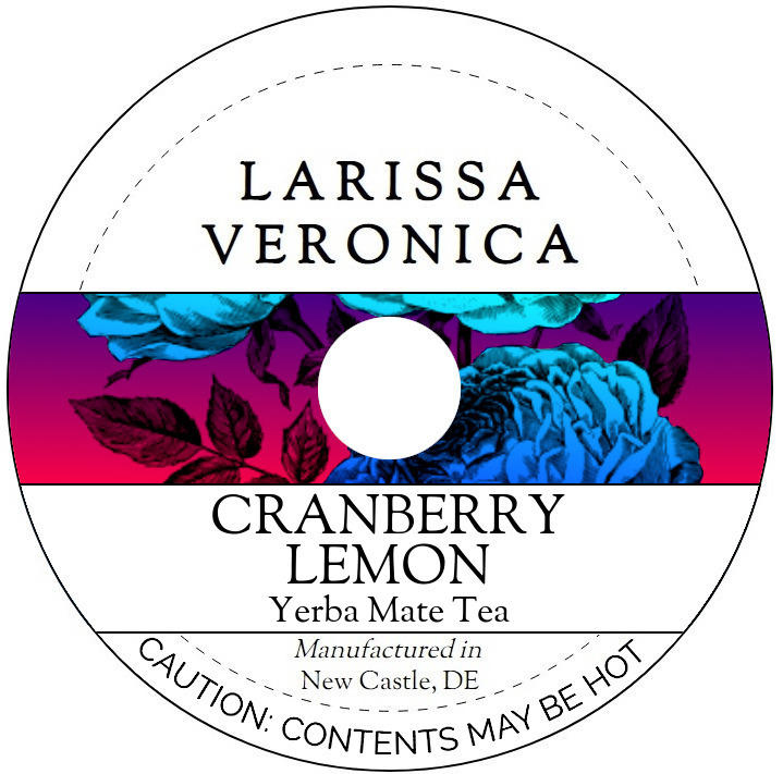 Cranberry Lemon Yerba Mate Tea <BR>(Single Serve K-Cup Pods)