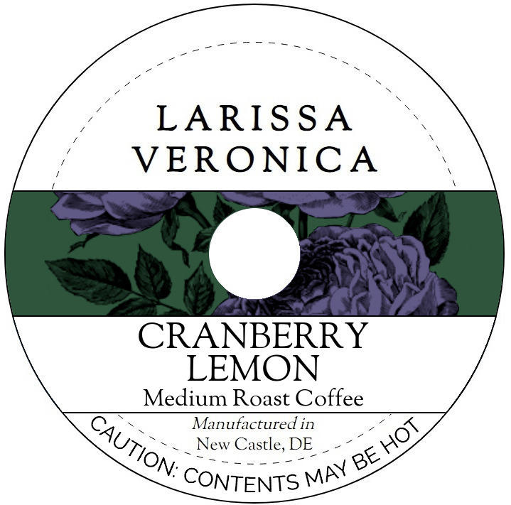 Cranberry Lemon Medium Roast Coffee <BR>(Single Serve K-Cup Pods)