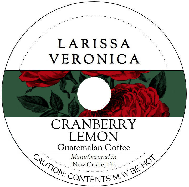 Cranberry Lemon Guatemalan Coffee <BR>(Single Serve K-Cup Pods)