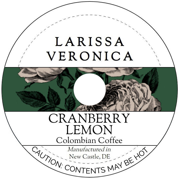 Cranberry Lemon Colombian Coffee <BR>(Single Serve K-Cup Pods)