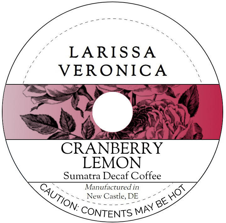 Cranberry Lemon Sumatra Decaf Coffee <BR>(Single Serve K-Cup Pods)