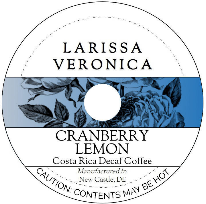 Cranberry Lemon Costa Rica Decaf Coffee <BR>(Single Serve K-Cup Pods)