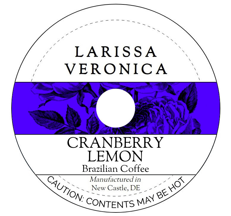 Cranberry Lemon Brazilian Coffee <BR>(Single Serve K-Cup Pods)