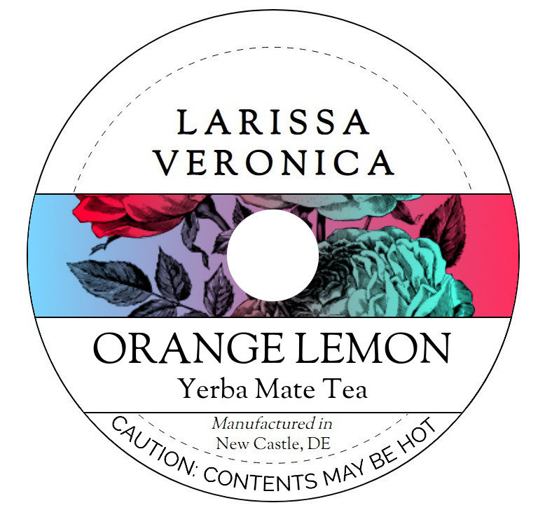 Orange Lemon Yerba Mate Tea <BR>(Single Serve K-Cup Pods)