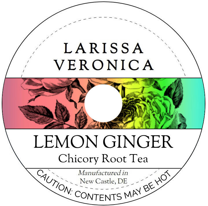 Lemon Ginger Chicory Root Tea <BR>(Single Serve K-Cup Pods)