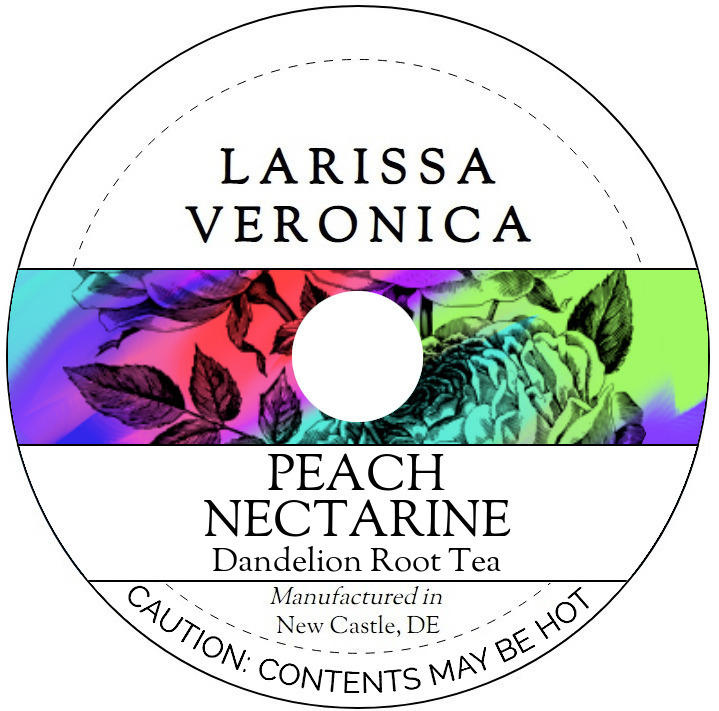 Peach Nectarine Dandelion Root Tea <BR>(Single Serve K-Cup Pods)