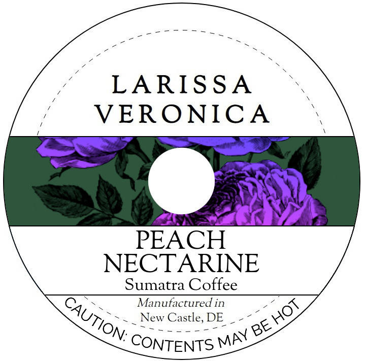 Peach Nectarine Sumatra Coffee <BR>(Single Serve K-Cup Pods)