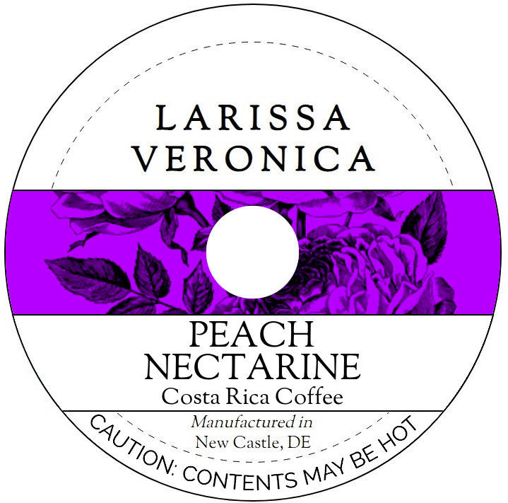 Peach Nectarine Costa Rica Coffee <BR>(Single Serve K-Cup Pods)