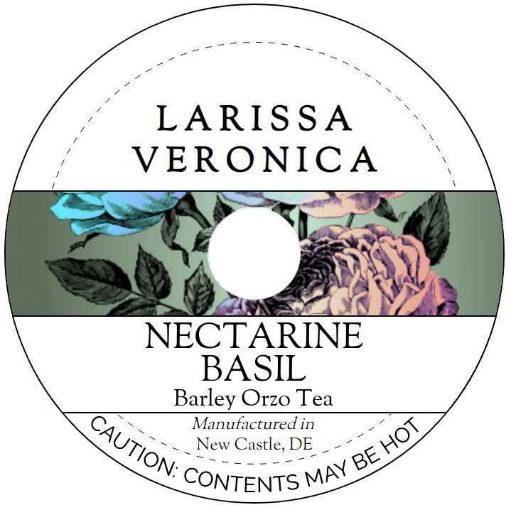 Nectarine Basil Barley Orzo Tea <BR>(Single Serve K-Cup Pods)