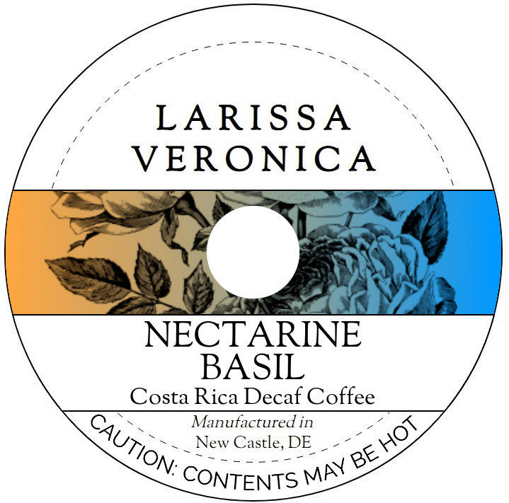 Nectarine Basil Costa Rica Decaf Coffee <BR>(Single Serve K-Cup Pods)