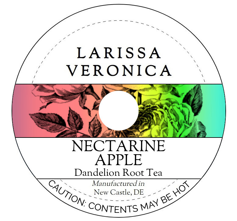 Nectarine Apple Dandelion Root Tea <BR>(Single Serve K-Cup Pods)