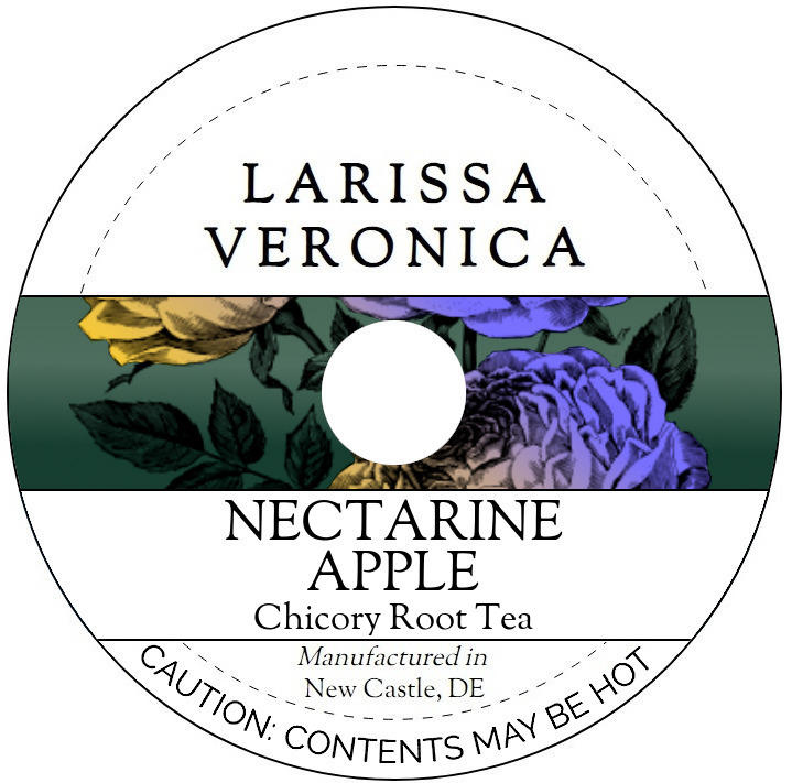 Nectarine Apple Chicory Root Tea <BR>(Single Serve K-Cup Pods)