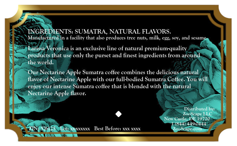 Nectarine Apple Sumatra Coffee <BR>(Single Serve K-Cup Pods)