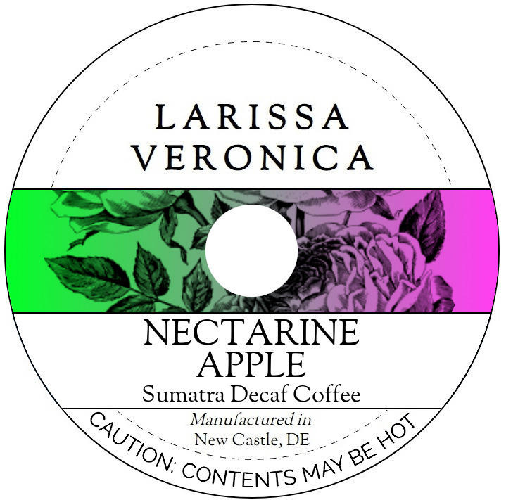 Nectarine Apple Sumatra Decaf Coffee <BR>(Single Serve K-Cup Pods)