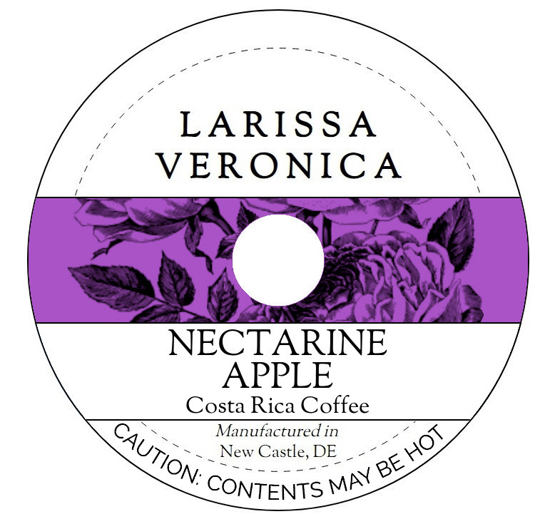 Nectarine Apple Costa Rica Coffee <BR>(Single Serve K-Cup Pods)