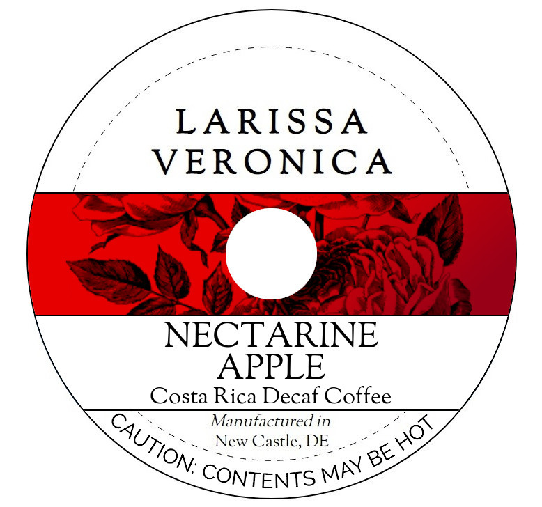 Nectarine Apple Costa Rica Decaf Coffee <BR>(Single Serve K-Cup Pods)