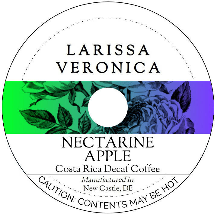 Nectarine Apple Costa Rica Decaf Coffee <BR>(Single Serve K-Cup Pods)