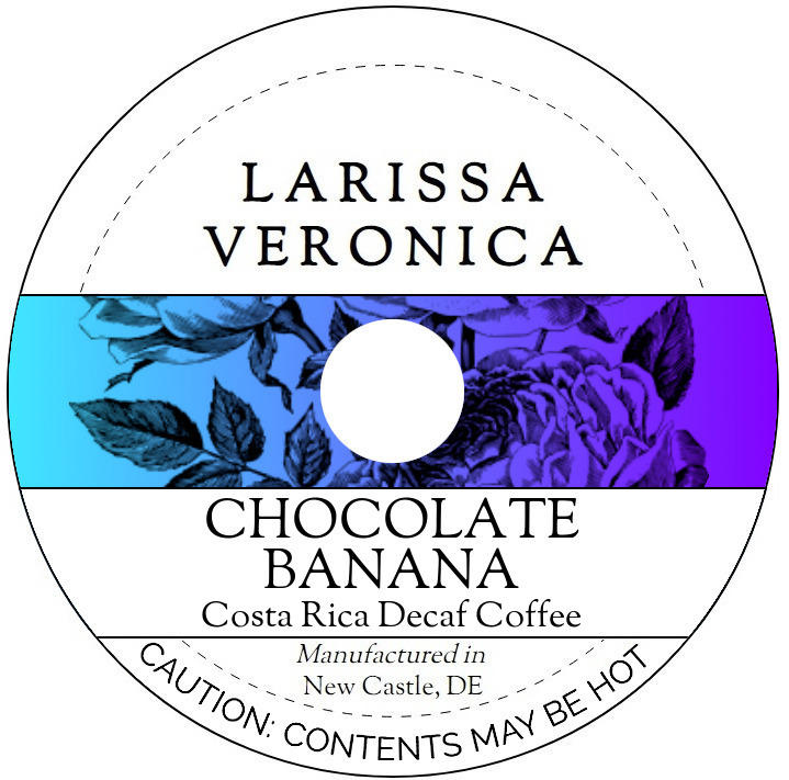 Chocolate Banana Costa Rica Decaf Coffee <BR>(Single Serve K-Cup Pods)