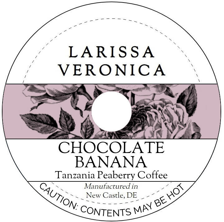 Chocolate Banana Tanzania Peaberry Coffee <BR>(Single Serve K-Cup Pods)