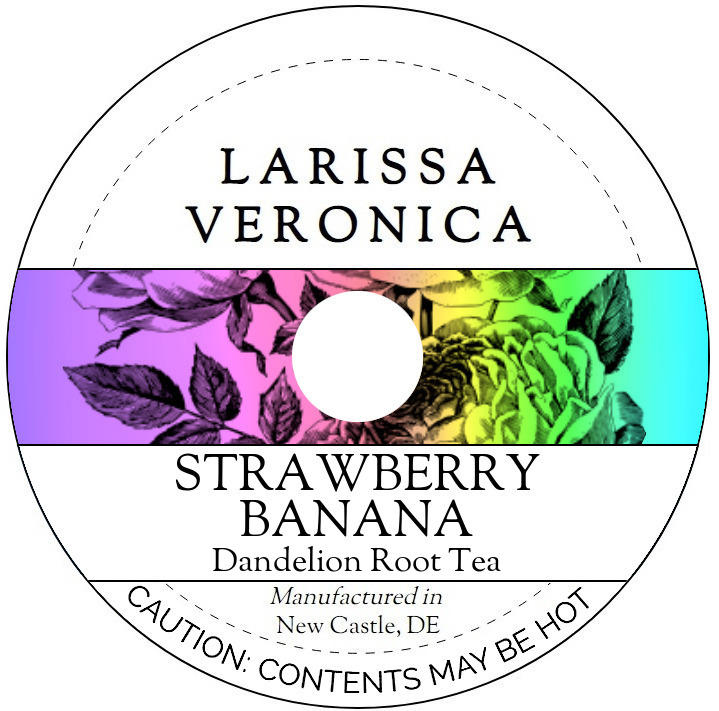 Strawberry Banana Dandelion Root Tea <BR>(Single Serve K-Cup Pods)