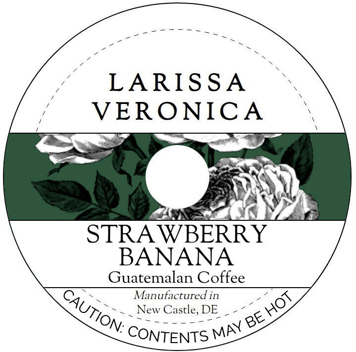 Strawberry Banana Guatemalan Coffee <BR>(Single Serve K-Cup Pods)
