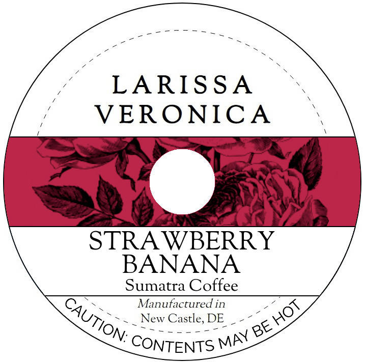 Strawberry Banana Sumatra Coffee <BR>(Single Serve K-Cup Pods)