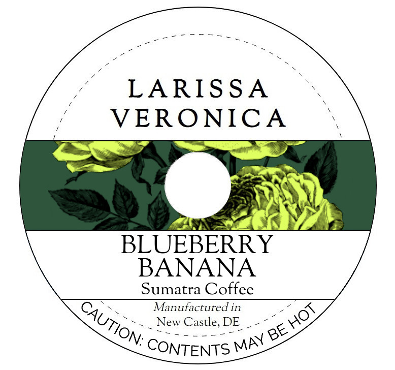 Blueberry Banana Sumatra Coffee <BR>(Single Serve K-Cup Pods)