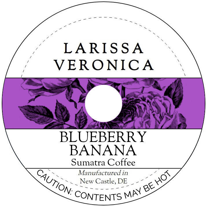 Blueberry Banana Sumatra Coffee <BR>(Single Serve K-Cup Pods)