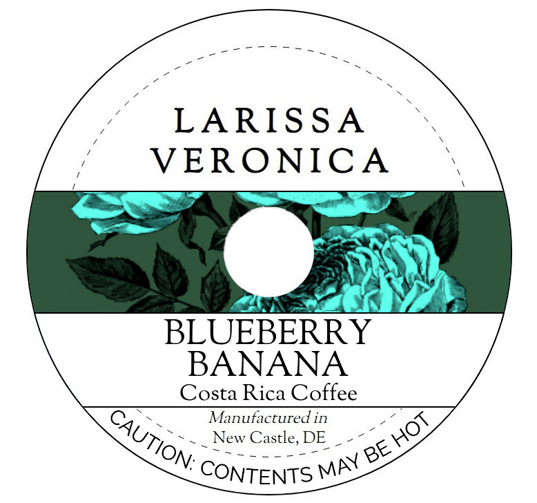 Blueberry Banana Costa Rica Coffee <BR>(Single Serve K-Cup Pods)